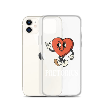 Pretorius Mr. Heart Clear iPhone Case