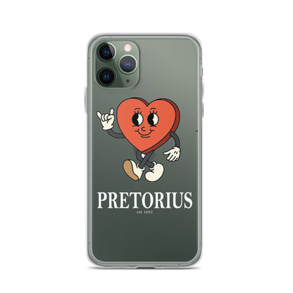 Pretorius Mr. Heart Clear iPhone Case