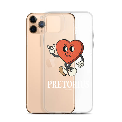 Pretorius Mr. Heart Clear iPhone Case