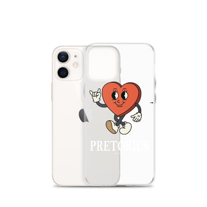 Pretorius Mr. Heart Clear iPhone Case