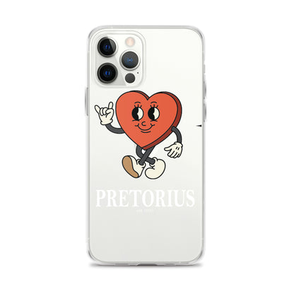 Pretorius Mr. Heart Clear iPhone Case