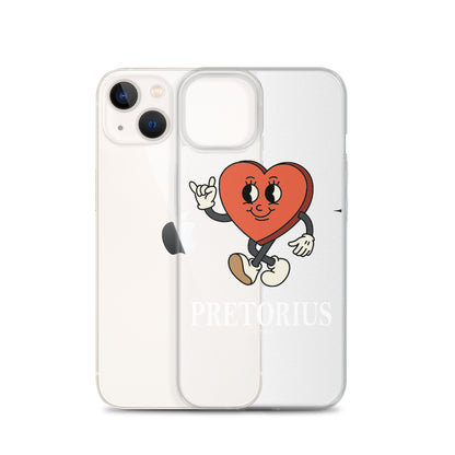 Pretorius Mr. Heart Clear iPhone Case