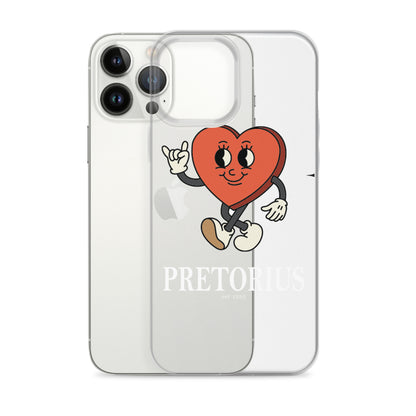 Pretorius Mr. Heart Clear iPhone Case