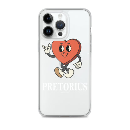 Pretorius Mr. Heart Clear iPhone Case