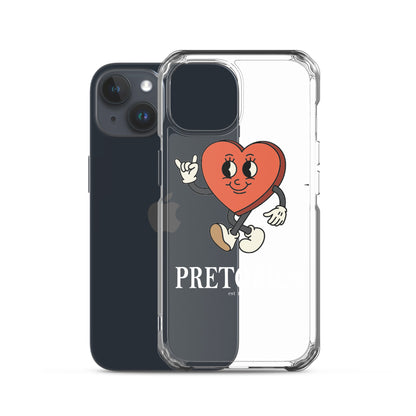 Pretorius Mr. Heart Clear iPhone Case