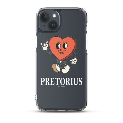 Pretorius Mr. Heart Clear iPhone Case