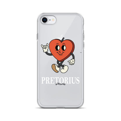 Pretorius Mr. Heart Clear iPhone Case