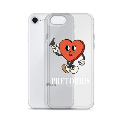 Pretorius Mr. Heart Clear iPhone Case