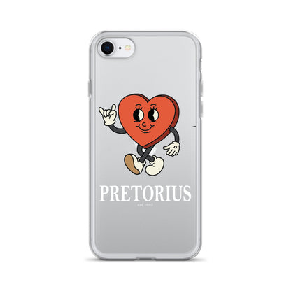 Pretorius Mr. Heart Clear iPhone Case