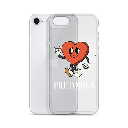 Pretorius Mr. Heart Clear iPhone Case