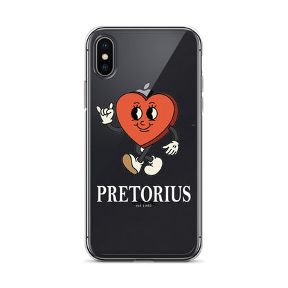 Pretorius Mr. Heart Clear iPhone Case