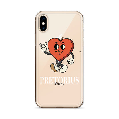 Pretorius Mr. Heart Clear iPhone Case