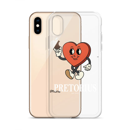 Pretorius Mr. Heart Clear iPhone Case