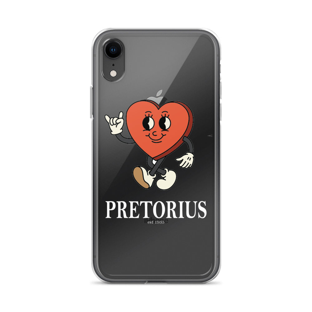 Pretorius Mr. Heart Clear iPhone Case