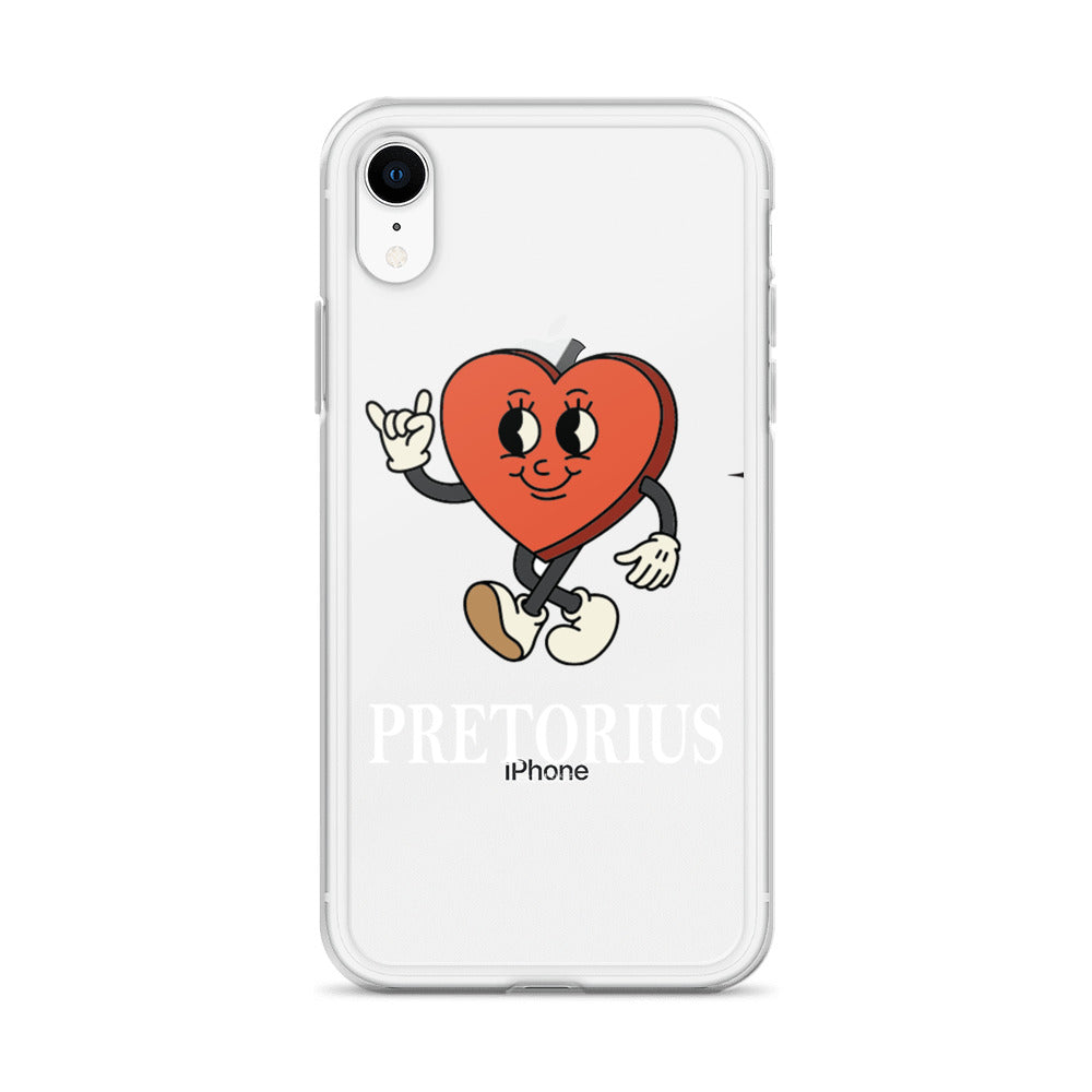 Pretorius Mr. Heart Clear iPhone Case