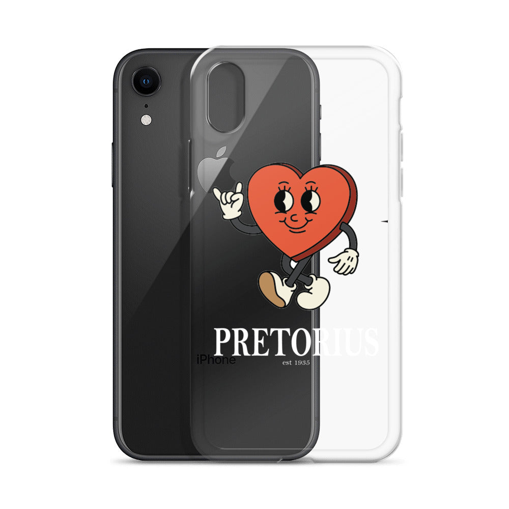 Pretorius Mr. Heart Clear iPhone Case