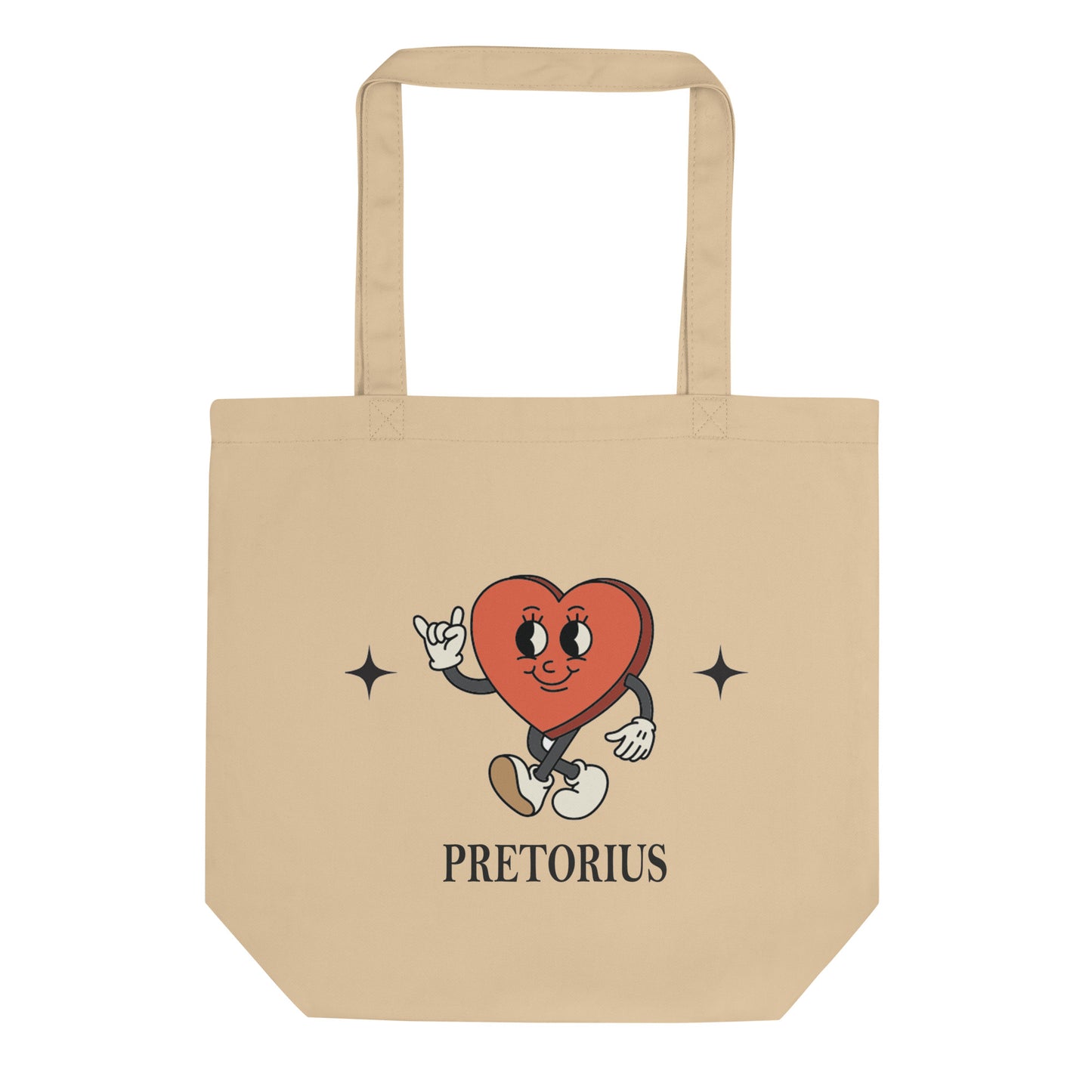 Pretorius Mr. Heart Linen Bag Beige