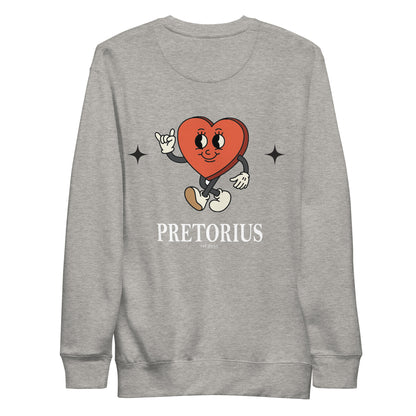 Pretorius Mr. Heart Sweatshirt Grey