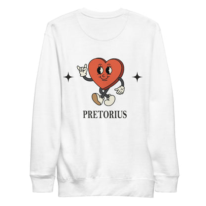 Pretorius Mr. Heart Sweatshirt White